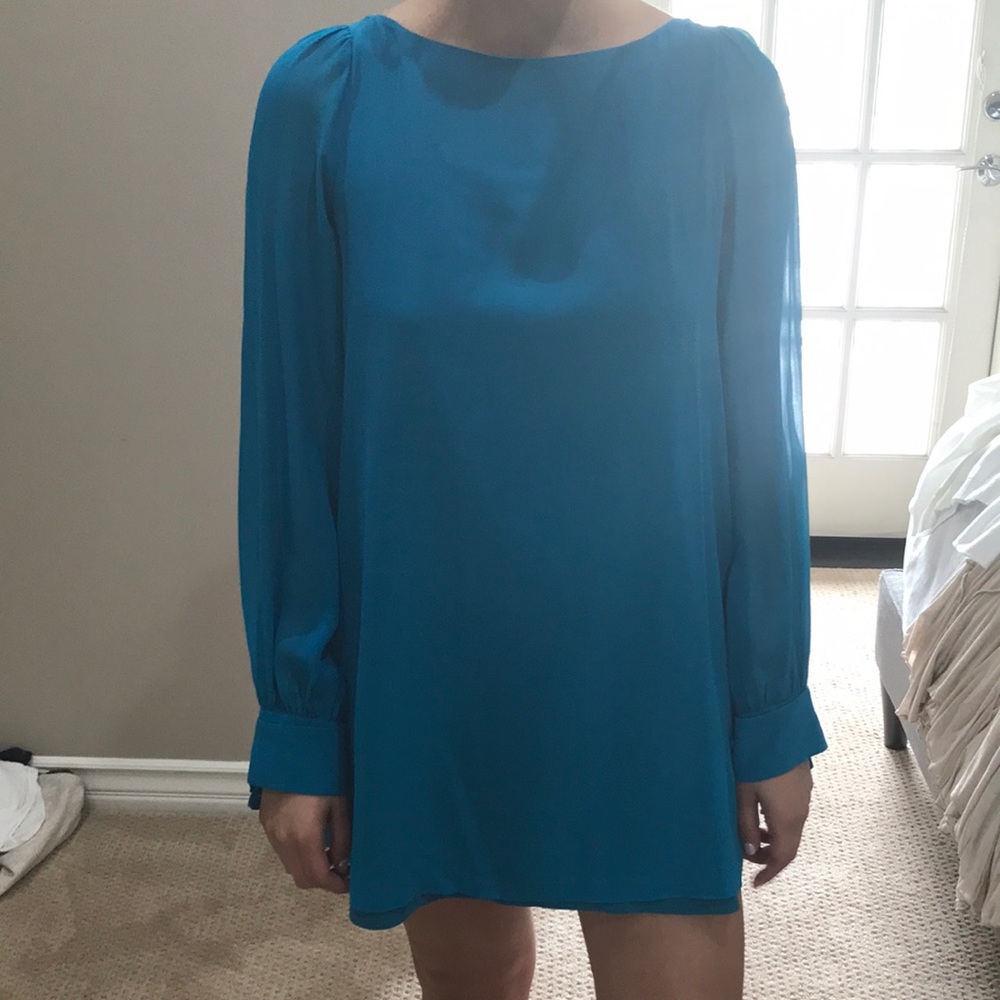 Guess blue dress